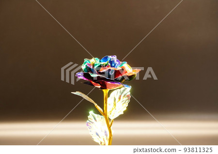 Shining Rose 花 彩虹玫瑰 93811325