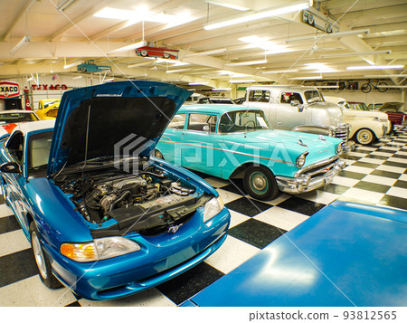 Route 66 Auto Museum in Santa Rosa, New Mexico, USA 93812565