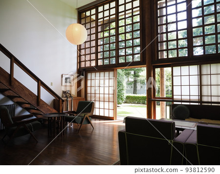 Edo-Tokyo Open Air Architectural Museum Maekawa Kunio Residence (living room) Edo-Tokyo Open Air Architectural Museum Maekawa Kunio Residence (living room) 93812590