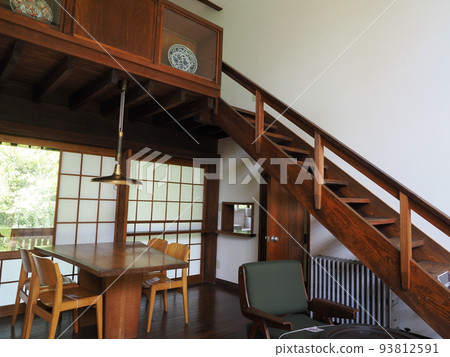 Edo-Tokyo Open Air Architectural Museum Maekawa Kunio Residence (living room) 93812591
