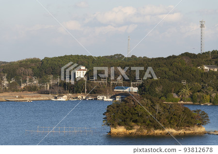 從鹿兒島大橋眺望(三重縣志摩市) 從鹿兒島大橋眺望(三重縣志摩市) 93812678