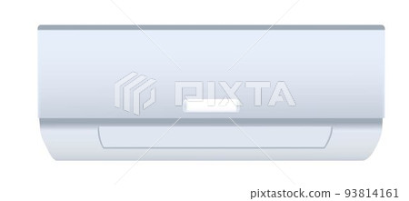 Air conditioner, climatization control AC vector 93814161