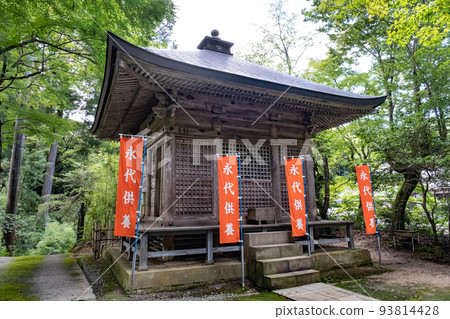 Founder's Hall of Yasugi Kiyomizu Temple in Shimane Prefecture 93814428