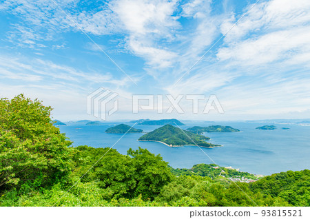 休出山山頂展望台 瀨戶內海 93815521