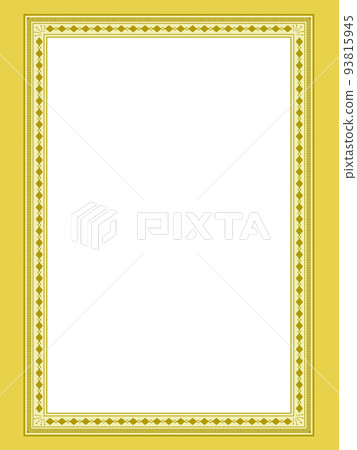 yellow classic frame 93815945