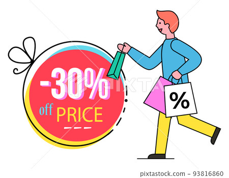 30 Percent Reduction of Price, Sale Banner Client 30 Percent Reduction of Price, Sale Banner Client 93816860