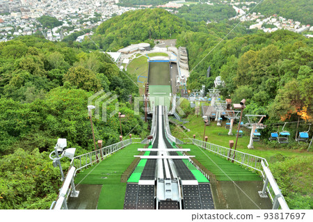 Scenery seen from Okurayama Jump Stadium 93817697