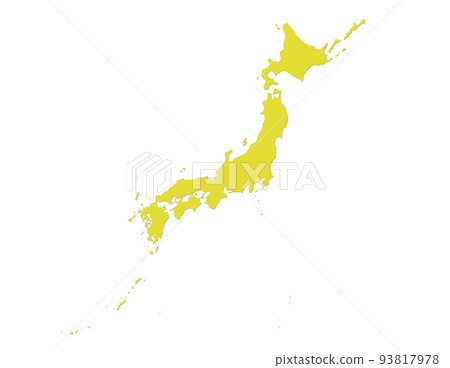Large size map of Japan shaded cropping allowed Large size map of Japan shaded cropping allowed 93817978