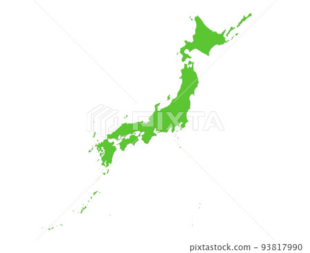 Large size map of Japan shaded cropping allowed Large size map of Japan shaded cropping allowed 93817990