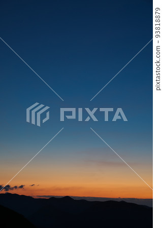 "Okayama Prefecture" Setonaikai National Park Dawn seen from Mt. 93818879