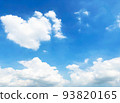 White cloud on blue sky 93820165