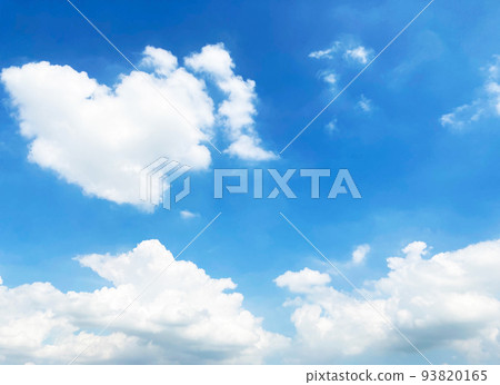 White cloud on blue sky 93820165