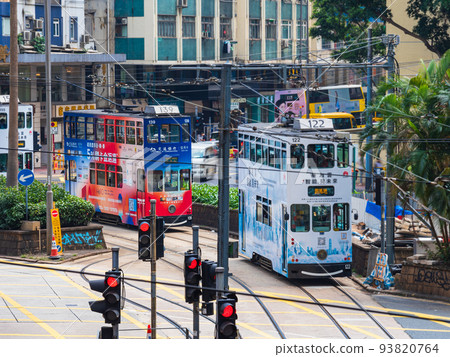 Hong Kong Tram *partially soft focus Hong Kong Tram *partially soft focus 93820764