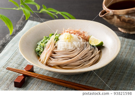 夏季冷顏射蕎麥麵 93821598