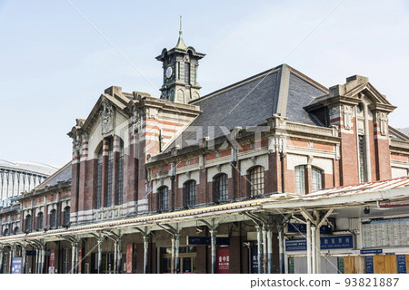 Building view of Old Taichung Railway Station in Taiwan. Built during the rule of Japan, it is now listed as a national monument. Building view of Old Taichung Railway Station in Taiwan. Built during the rule of Japan, it is now listed as a national monument. 93821887