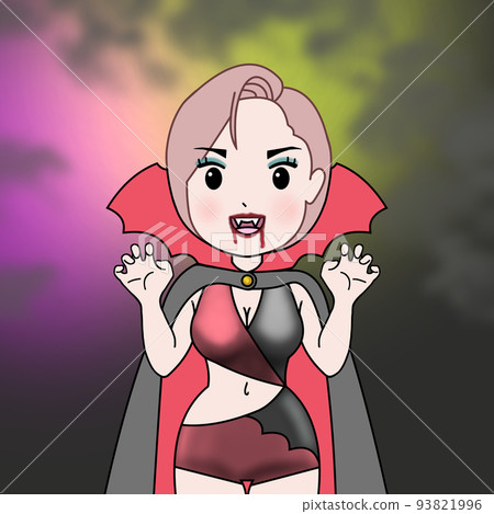 vampire woman background 93821996