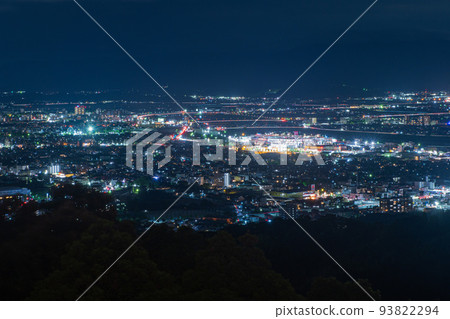 Night view from Kora Taisha observatory 93822294