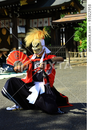Kitakami City, Iwate Prefecture, folk entertainment, Devil's Sword Dance 93822958