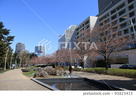 東京都港區赤坂檜木町公園風景 東京都港區赤坂檜木町公園風景 93823415
