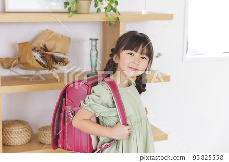 Elementary school girl school bag Elementary school girl school bag 93825558