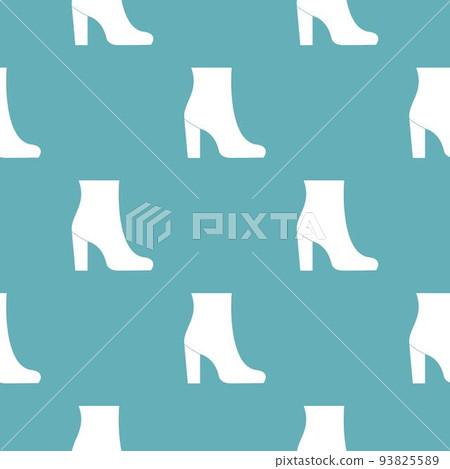 Woman shoes pattern vector seamless 93825589
