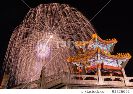 Fireworks at Shisui Confucius Park Summer Festival Fireworks at Shisui Confucius Park Summer Festival 93826691