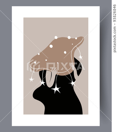 Scandinavian abstract vector print set. Scandinavian abstract vector print set. 93826846