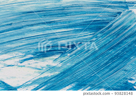 Blue paint texture background blue color 93828148
