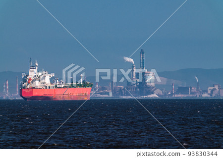 大型油輪,東京灣之海 大型油輪,東京灣之海 93830344