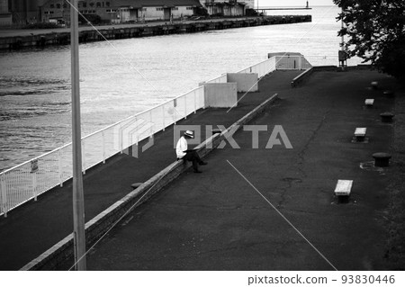 man by the river 93830446