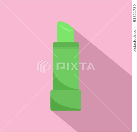 Aloe pomade icon, flat style 93831729
