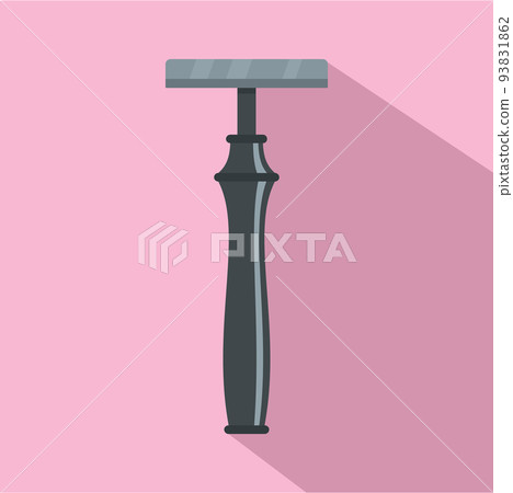 Old fashion razor icon, flat style 93831862