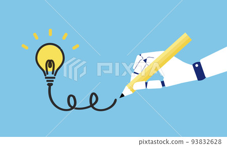 由 AI 創建的創意圖像插圖和矢量 93832628