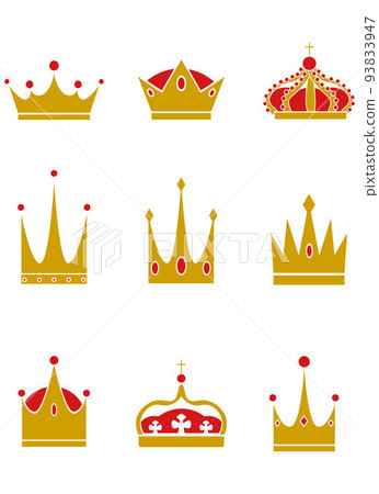 crown vector design illustration isolated on white background  93833947