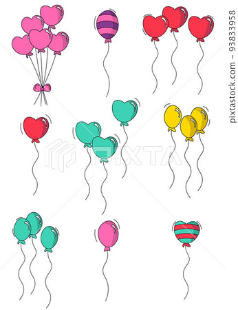 balloon vector design illustration isolated on white background  93833958