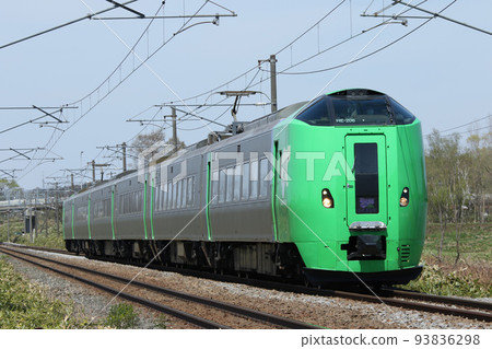 Limited Express Lilac on the Hakodate Main Line Limited Express Lilac 93836298