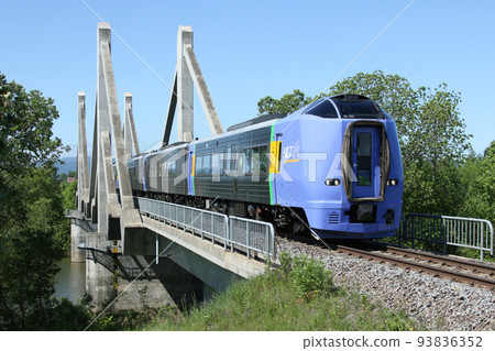 穿越斜拉橋的特快Sarobetsu 特快Sarobetsu Soya本線 93836352