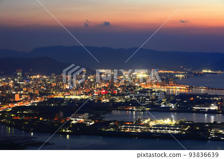 [香川縣]從屋島看瀨戶內海的夜景 93836639