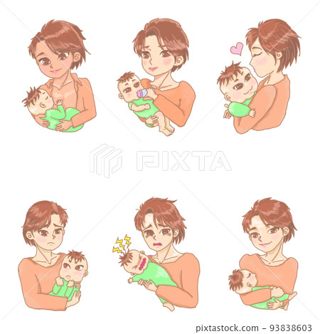 green clothes baby hug set 93838603