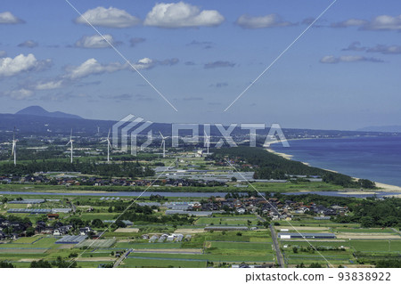 從百合浜町到北永町百合浜町,從夏威夷風土木博物館看日本海 從百合浜町到北永町百合浜町,從夏威夷風土木博物館看日本海 93838922