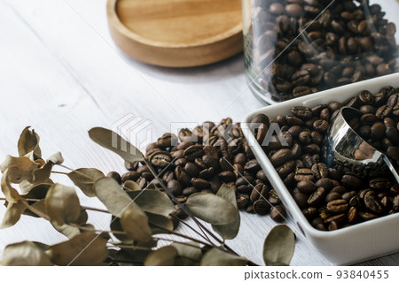 coffee beans morning 93840455