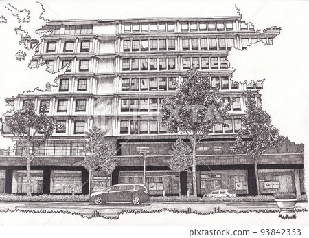 復古的建築 復古的建築 93842353