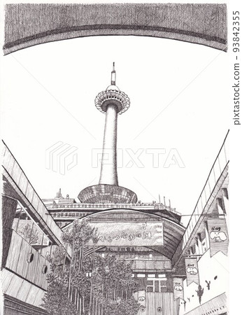 京都塔 93842355