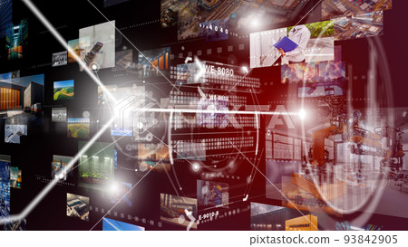 Large amount of images .BIGData 93842905