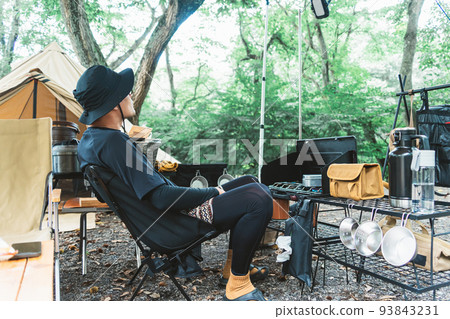 Cook rice at the campsite (Mestin) 93843231