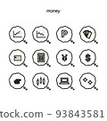 錢圖標 93843581