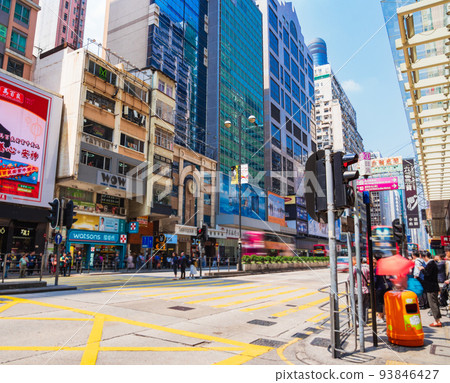 Hong Kong Nathan Road *partially soft focus Hong Kong Nathan Road *partially soft focus 93846427