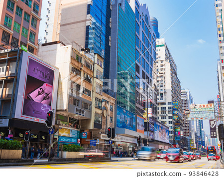 香港彌敦道 *部分軟焦點 香港彌敦道 *部分軟焦點 93846428