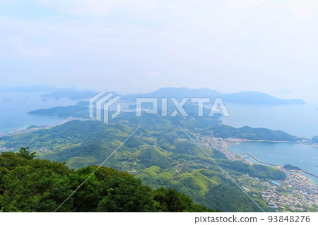 [山口縣]從大島的竹山展望台看到的風景 93848276