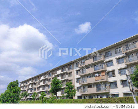 公寓住宅區的景觀 93848518